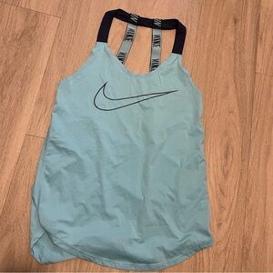 Nike bright blue tank top